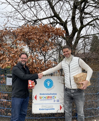 Interim Aid zu Weihnachten beim Spatzennest in Essen